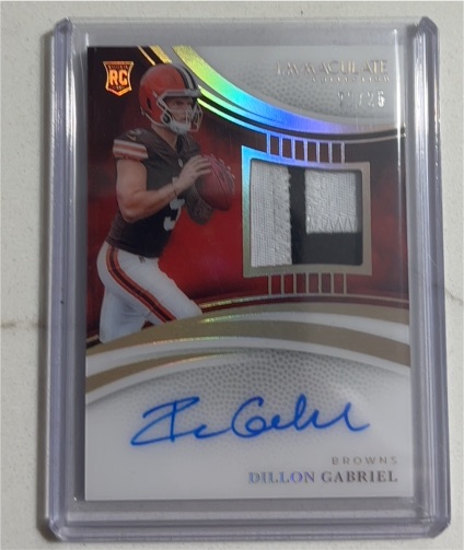 2023 Panini Immaculate Collection #178 Dillon Gabriel — front