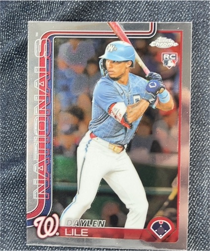 2025 Topps Chrome Update #USC146 Daylen Lile — front