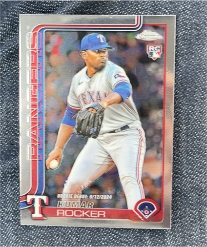 2025 Topps Chrome Update #USC160 Kumar Rocker — front