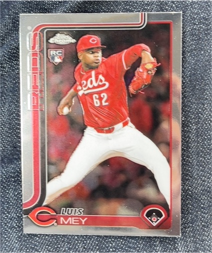 2025 Topps Chrome Update #USC140 Luis Mey — front