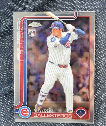 2025 Topps Chrome Update #USC93 Moisés Ballesteros — front