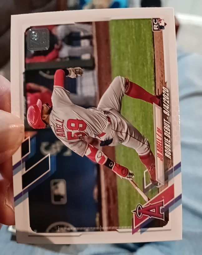 2021 Topps Update #US44 Jo Adell — front