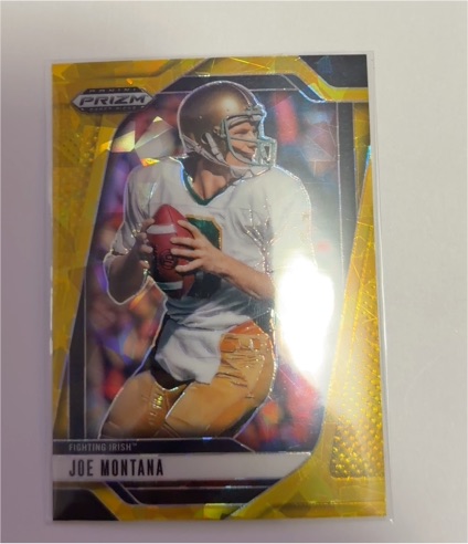 2025 Panini Prizm Draft Picks #184 Joe Montana — front
