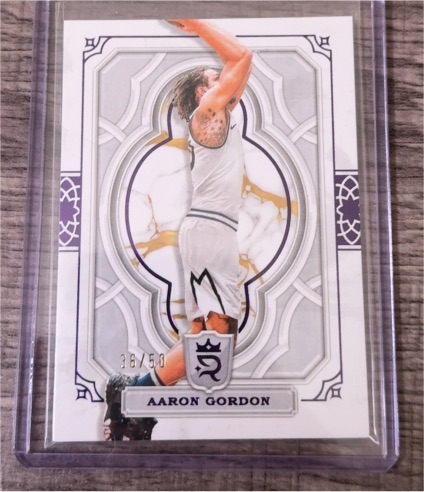 2023-24 Topps Royalty Purple #36 Aaron Gordon — front
