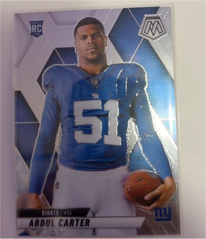 2025 Panini Mosaic #282 Abdul Carter — front