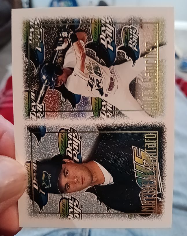 1997 Topps #252 Matt Quatraro / Alex Sanchez — front