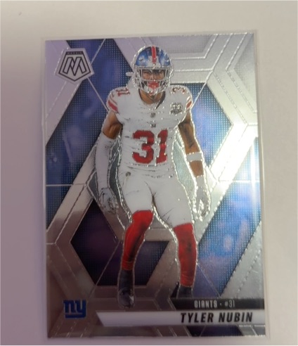 2025 Panini Mosaic #87 Tyler Nubin — front