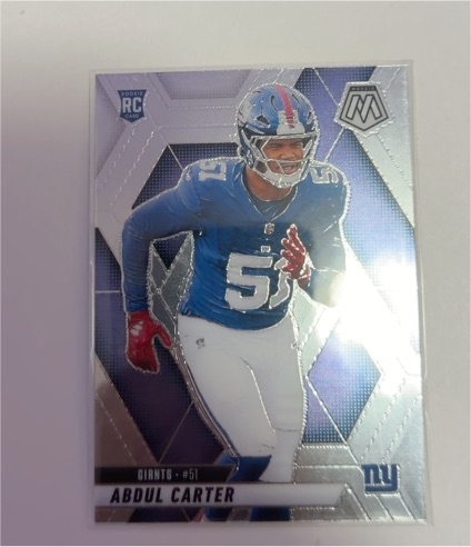 2025 Panini Mosaic #317 Abdul Carter — front