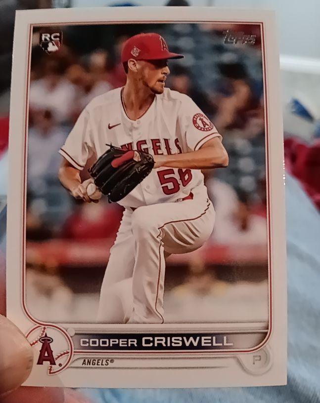 2022 Topps #521 Cooper Criswell — front