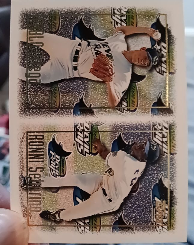 1997 Topps #253 Pablo Ortega/Ronni Seberino — front