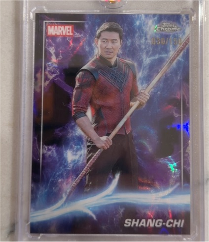 2025 Topps Chrome Marvel Studios #110 Shang-Chi — front