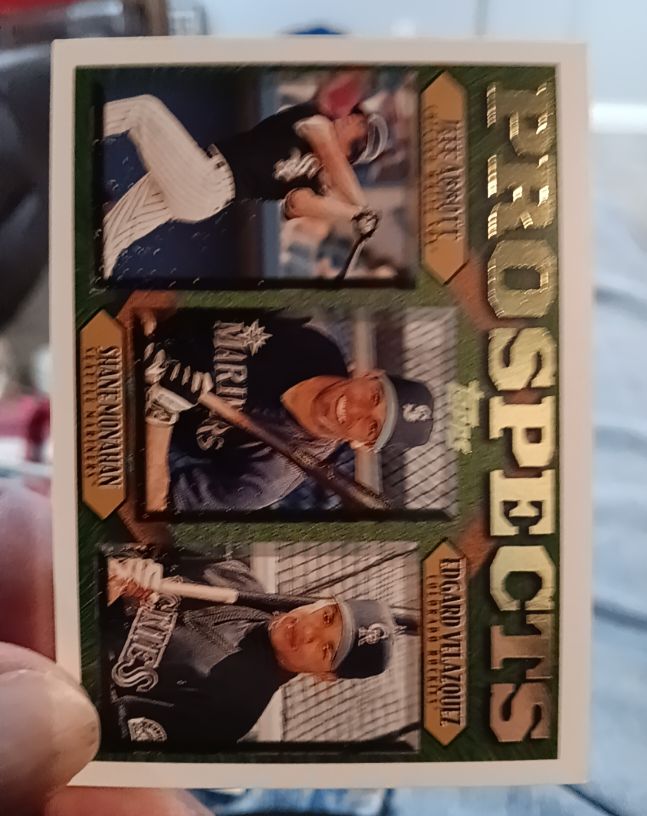1997 Topps #491 Jeff Abbott / Shane Monahan / Edgard Velazquez Prospects — front