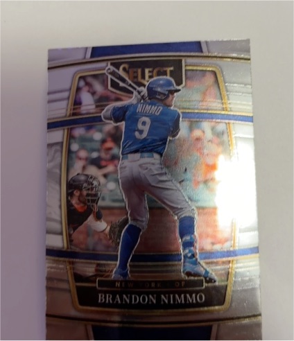 2022 Panini Select #100 Brandon Nimmo — front