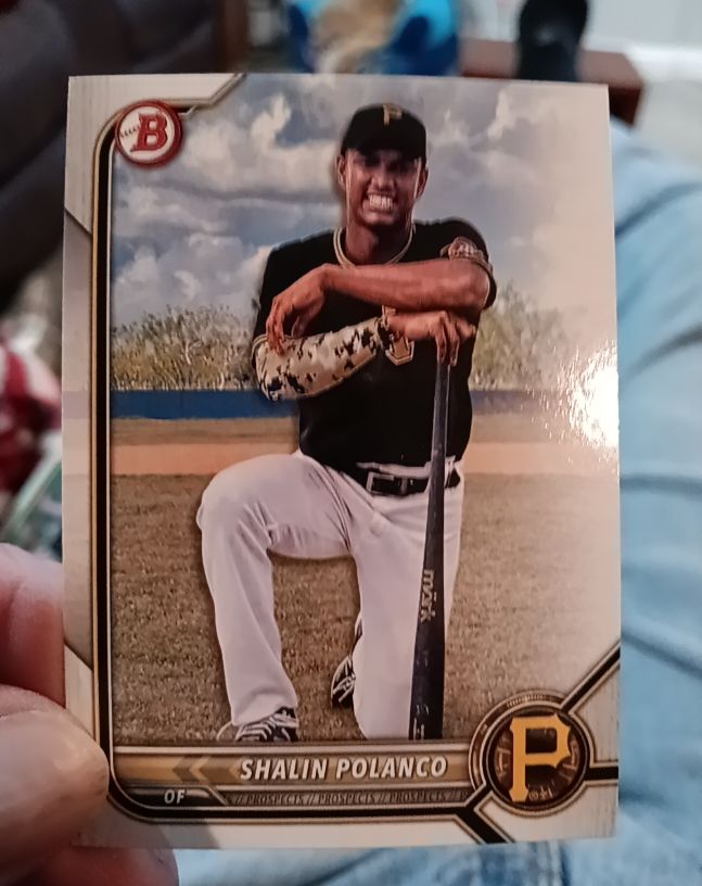 2022 Bowman #BP-145 Shalin Polanco — front