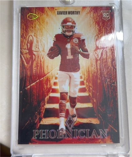 2024 Panini Phoenix Phoenician #PHO-XWY Xavier Worthy — front