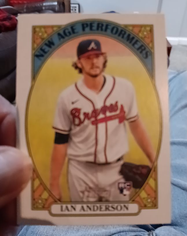 2021 Topps Heritage #NAP-18 Ian Anderson — front