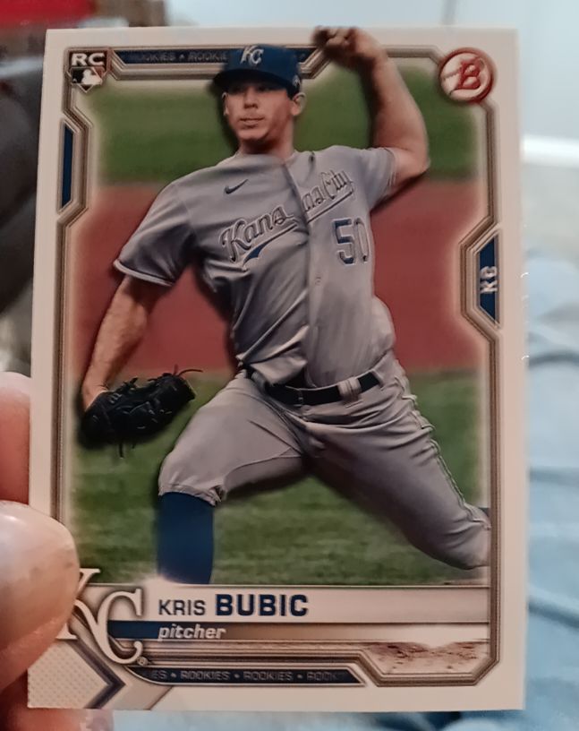 2021 Bowman #57 Kris Bubic — front