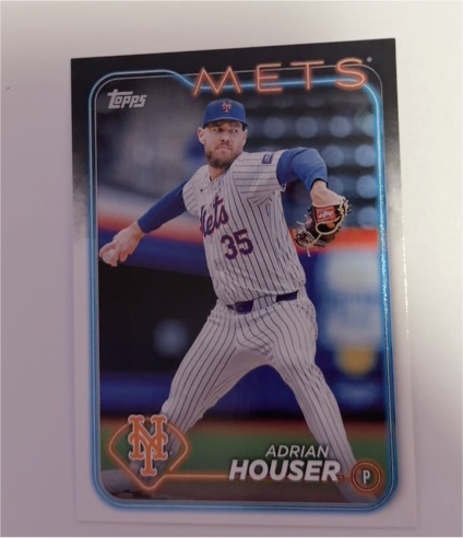 2024 Topps Update #US145 Adrian Houser — front