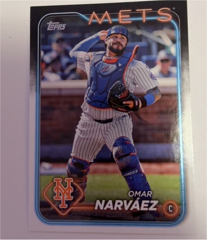 2024 Topps Update Series #US173 Omar Narváez — front
