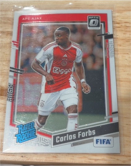 2023-24 Panini Donruss Optic #179 Carlos Forbs — front