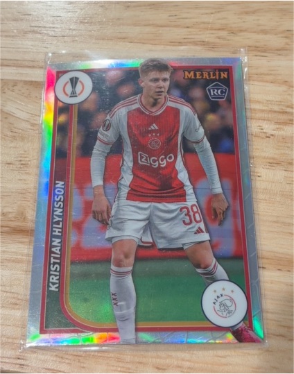 2023-24 Topps Merlin UEFA Kristian Hlynsson #109 — front