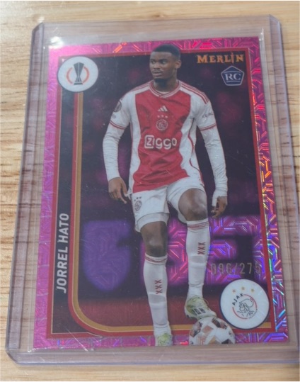 2023-24 Topps Merlin UEFA Club Competitions #6 Jorrel Hato — front