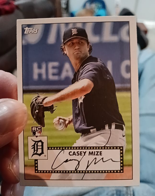 2021 Topps 1952 Topps Redux #T52-7 Casey Mize — front