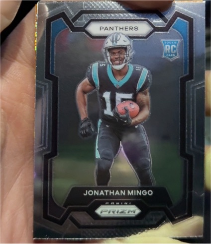 2023 Panini Prizm #312 Jonathan Mingo — front