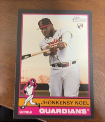2025 Topps Heritage #79 Jhonkensy Noel — front
