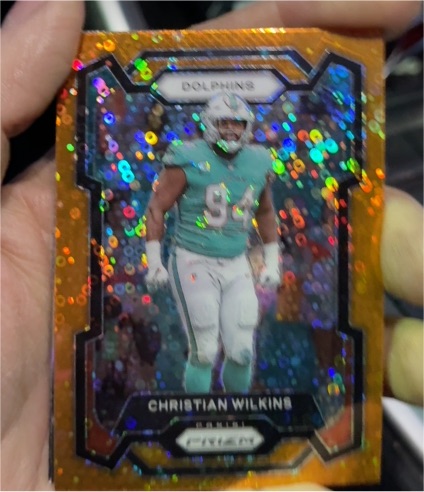 2023 Panini Prizm #182 Christian Wilkins — front