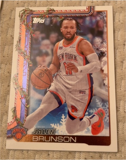 2025-26 Topps #14 Jalen Brunson — front