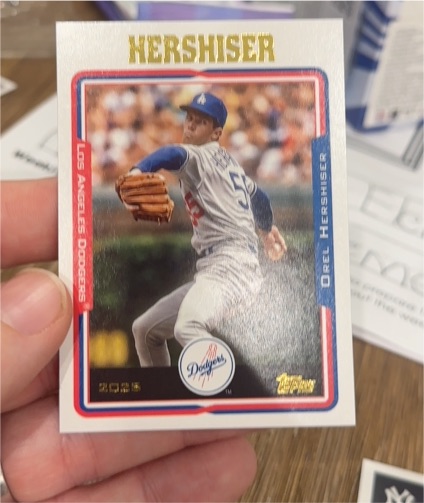 2025 Topps Archives #217 Orel Hershiser — front