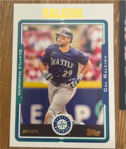 2025 Topps Archives #286 Cal Raleigh — front