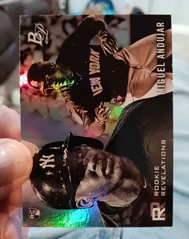 2018 Bowman Platinum #RR-4 Miguel Andujar Rookie Revelations — front