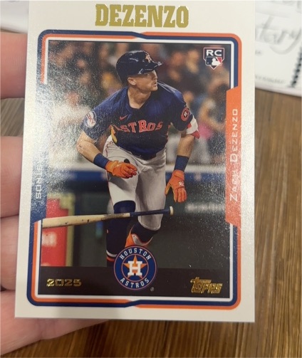 2025 Topps Archives #233 Zach Dezenzo — front