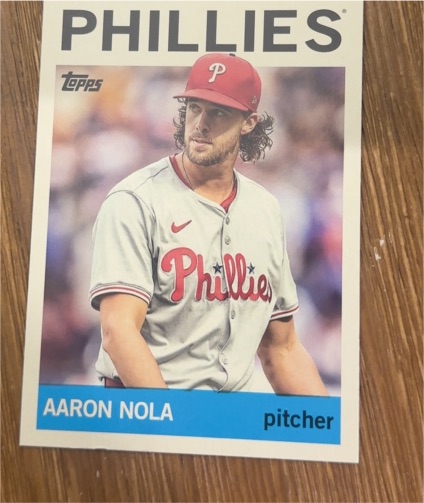 2025 Topps Archives #3 Aaron Nola — front