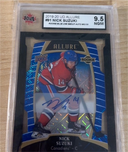2019-20 Upper Deck Allure #91 Nick Suzuki — front