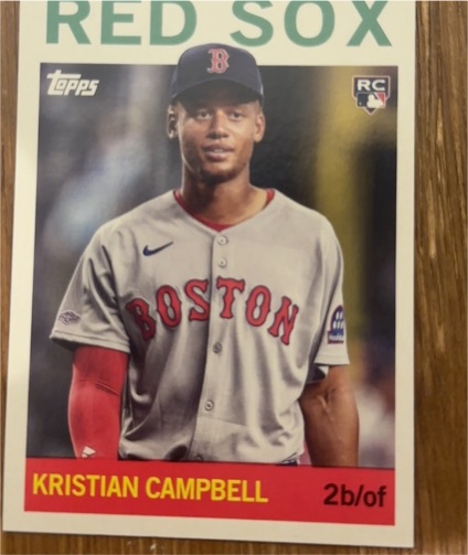 2025 Topps Archives #78 Kristian Campbell — front