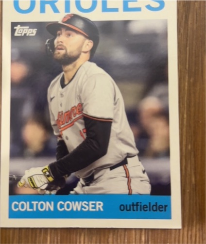 2025 Topps Archives #32 Colton Cowser — front