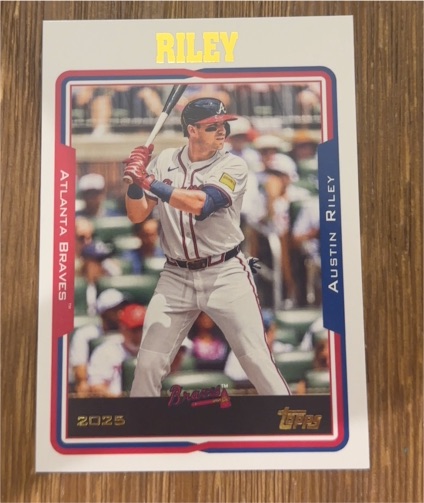 2025 Topps Archives #276 Austin Riley — front