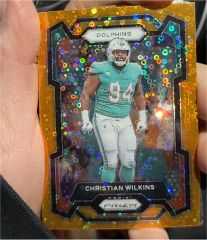 2023 Panini Prizm #182 Christian Wilkins — front