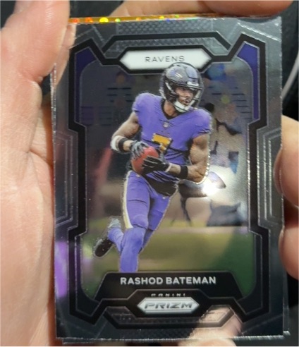 2023 Panini Prizm Football #20 Rashod Bateman — front