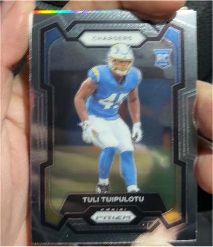 2023 Panini Prizm #354 Tuli Tuipulotu — front