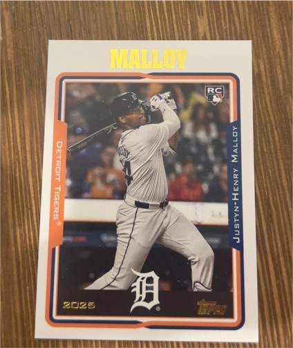 2025 Topps Archives #245 Justyn-Henry Malloy — front