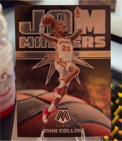2021-22 Panini Mosaic Basketball Jam Masters #12 John Collins — front