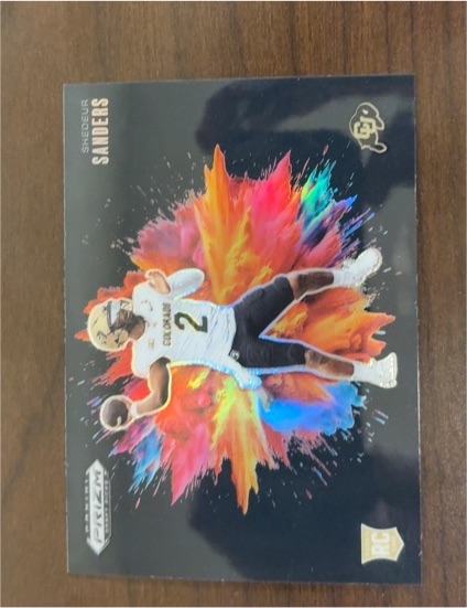 2022 Panini Prizm Shedeur Sanders RC — front