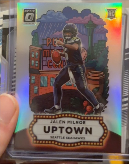 2025 Panini Donruss Optic #Uptown Jalen Milroe — front