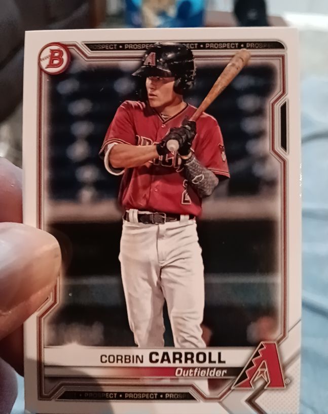2021 Bowman Prospects #BP-142 Corbin Carroll — front