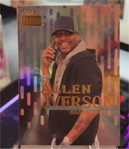 2022 Skybox Metal Universe Champions Skybox Premium #S-30 Allen Iverson — front