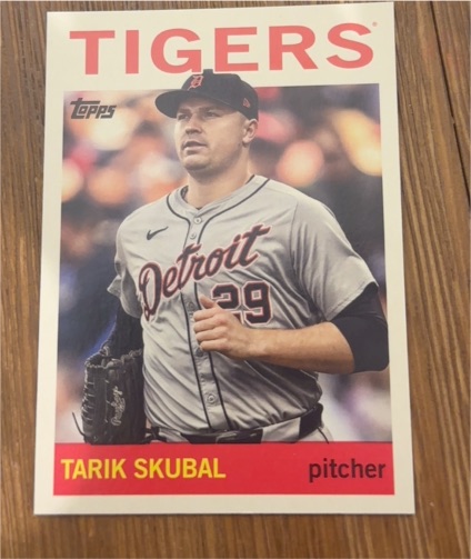 2025 Topps Archives #1 Tarik Skubal — front